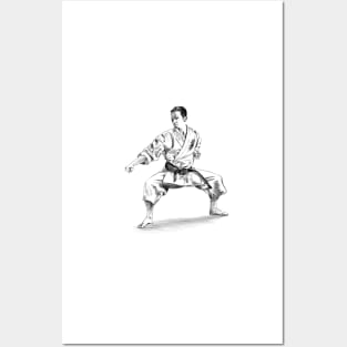 Karate Posters and Art